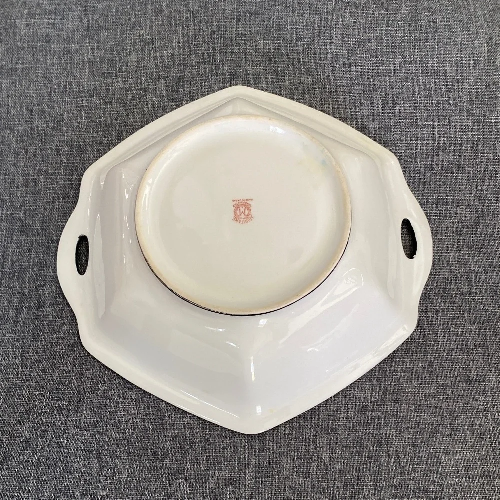 Vintage Japan Lusterware Serving Dish EUC